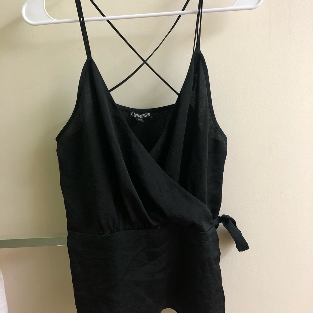 EXPRESS Strappy Tank with Side Tie